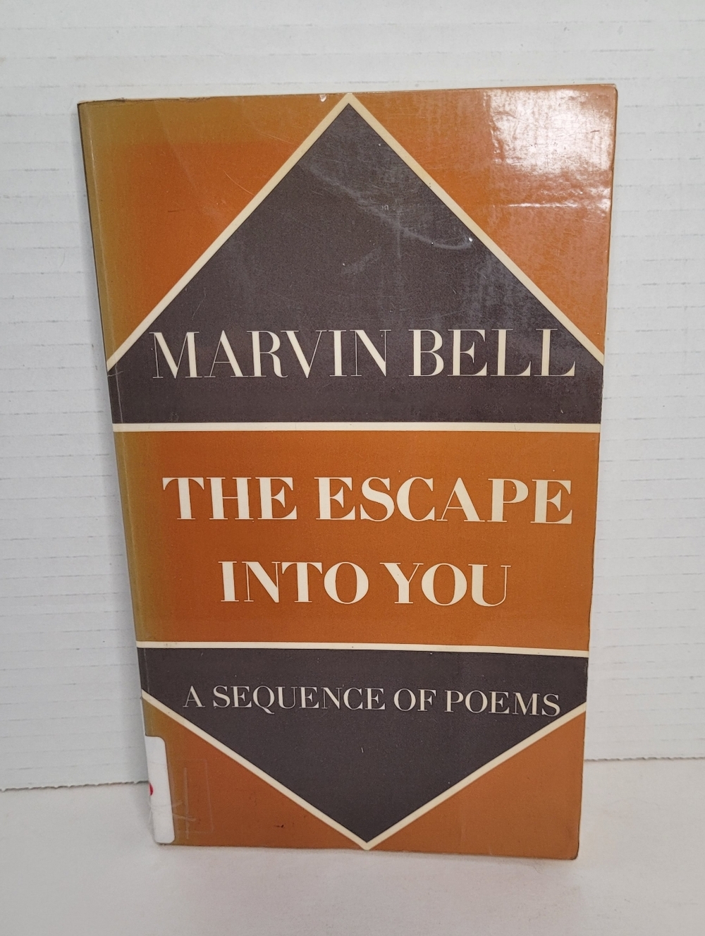 Marvin Bell The Escape Into You A Sequence of Poems Ex Library Book